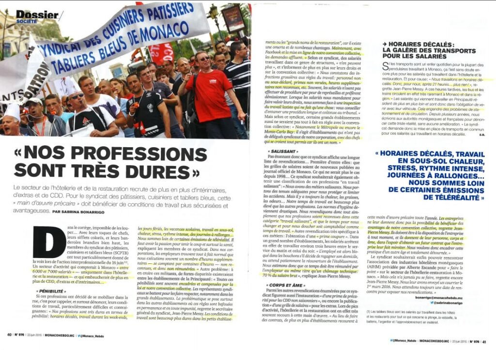 monaco hebdo juin 2016